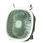 Outdoor Desk Fan Desktop Table Fan USB Desk Fan Table Cooling Fan with LED