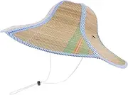 [jojofuny] Essential Summer Hat Wide Brim Straw Sun Hat for Men Women Foldable Design for Outdoor Activities