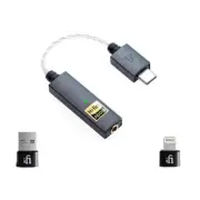 Go Link Portable Hifi USB DAC Headphone Amplifier f/ iFi Android Apple Phone/PC