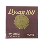 Dysan MF2HD 3.5" Floppy Diskettes Box Of 10 Double Sided BRAND NEW SEALED