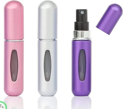 Portable Mini Refillable Perfume Empty Spray Bottle Atomizer Bottom Refill Pump