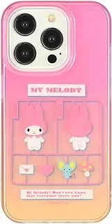 Gourmandies Sanrio Characters iPhone 15 Pro Soft Case My Melody SANG-350MM