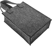 GREENADSCAPE Felt Wine Carrier Bag for Bottles Versatile Wine Tote Pouch for Parties Events
