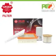 New * SAKURA * 4WD Filter Kit For HOLDEN COLORADO LX RC 3L 2008-2012
