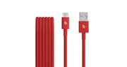 Beats USB-A to USB-C Woven Cable (1.5 m / 5 ft.) – Rapid Red