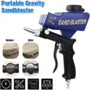 Portable Air Sand Blaster Gun Small Sandblasting Tool Handheld Spray Machine AU