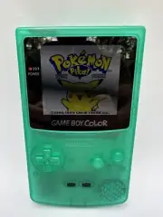 Nintendo Gameboy Color GBC - OLED Touch Screen - Teal - Tested