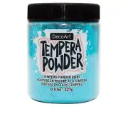 DecoArt Tempera Powder 0.5lb-Turquoise
