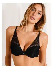[Chloe & Lola] Sienna Lace High Apex Bra in Black