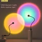 Eye Protection Kerokuru USB Sunset Light Lamp
