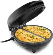 Elite Gourmet EOM205 Non-Stick Omelet, Frittata, Snack Pocket Maker, Dessert Mak