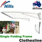 Hills FD45602 Single Folding Frame Clothesline 10 Lines 21M - Pebble Beach