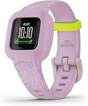 Garmin Vivofit Jr. 3, Kids Fitness/Activity Tracker, Lilac Floral