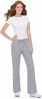 [Landau] 8335 Women's Natural Flare Leg Pant Silver Medium Tall