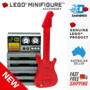 Genuine LEGO® "Guitar & Amp" - Electric, Amplifier, Rocker, Music [MiniMOC] NEW