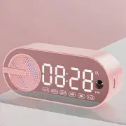 Digital Alarm Clock Bluetooth Speaker, Portable Speaker and FM Radio, Small2416