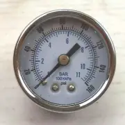ASME B40.1 160-psi Analog Air Pressure Gauge, p/n GAUGE-160