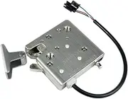 Electronic Rotary Push-to-Close Latch, Auto Relock, with Latch Status Microswitch, Non-Sealed Connector， Electric Lock for Cabinet Drawer Locker