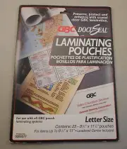 GBC 3200577 DocuSeal Laminating Pouches (Letter Size)