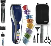 Wahl Hair Clipper Color Pro Cord/Cordless 18 Piece Kit + Wahl Trimmer