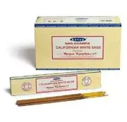 Crystal Wonderland Satya Nag Champa Californian White Sage Incense Sticks