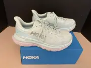 New! Womens Hoka One One Mach 4 Blue Glass Running Shoes. Size 6.5B. Awesome!!!