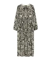 Weekend Max Mara Anzio All-Over Patterned Dress IT40,IT44,IT42,IT38,IT36,IT46 black