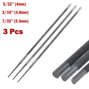 Portable Chainsaw Chains Sharpening Tool Pack of 3 Round Files 4 0/4 8/5 5mm