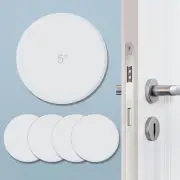 HOME MASTER HARDWARE 5" Wall Protector Round, 5 Pack Doorknob