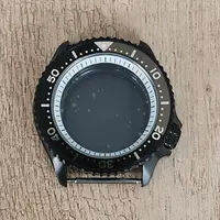 在飛比找蝦皮商城精選優惠-Nh35 / 36 機芯的 PVD 黑色不銹鋼錶殼手錶更換配