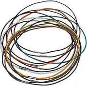 Dwpetzo Pack of 13 Multicolor Elastic Bands for Standard Size Traveler's Notebook - Jump Bands Accessories