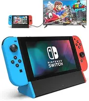 [SiWiQU] TV Docking Station for Nintendo Switch, Portable TV Dock Station Replacement for Official Nintendo Switch with 4K HDMI Adapter/Type C Port/USB Port (Normal Model)