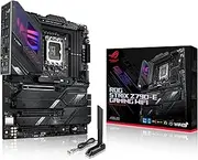 ASUS ROG STRIX Z790-E GAMING WIFI - Intel LGA 1700 ATX Gaming Motherboard (PCIe 5.0, DDR5, 18+1 DrMOS, 5x M.2, WiFi 6E, USB 3.2 Gen 2x2 Type-C with PD 3.0 up to 30W, Aura Sync RGB)