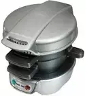 Hamilton Beach Quick & Easy Breakfast Sandwich Maker Silver Model 25475W NO BOX
