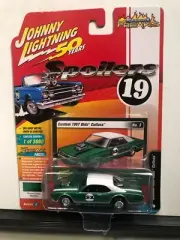 1/64 JOHNNY LIGHTNING SPOILERS 1967 CUSTOM HAIRY HURST OLDS OLDSMOBILE GREEN