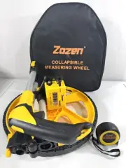 Zozen Collapsible Measuring Wheel 9999Ft Folding Portable Yellow Black