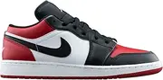 [Nike] AIR JORDAN 1 LOW BRED TOE (GS) WOMEN'S 4.5Y