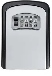 Key Box 4 Digit Key Card Password Box Key Box Password Lock Decorated for Home, Warehouse