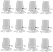 Garneck 12pcs Wind Up Mechanism for DIY Crafts Clockwork Walking Robot Parts Mini Movement for Creative Projects Easy to Install and Fun to Use