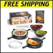 Complete 7-Piece Empanada Kit with Ceramic Bowls – Perfect for Homemade Delights