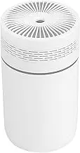 Desk Humidifier, Lighted Desktop Humidifier, Mini Cool Mist Humidifier, 250ml Water Tank Capacity, USB Plug-In Power Source, 7x7x12.7cm, For Bedroom