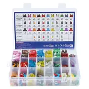 Car Blade Fuses Assortment Kit Blade Set Auto Truck Assorted Automotive 460Pcs (for: Honda Civic)