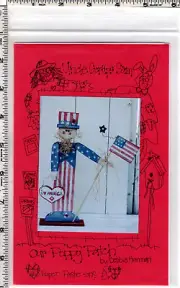 "Uncle Scraps Sam" Our Poppy Patch Woodcraft & Painting Pattern UNCUT