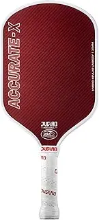 JUCIAO Hybrid Kevlar Carbon Fiber Pickleball Paddles, USAPA Approved Pickleball Rackets, Thermoformed Unibody Pickle Paddle with 16MM Honeycomb Core, PRO Pickle Racket for Power & Consistency