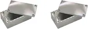VENEKA 2X CNC Aluminum Shielding Box Box Interference-Proof Metal Box