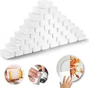Dirt Eraser Sponge, Pack of 50 Eraser Sponge, Cleaning Sponge, Magic Sponge Eraser, Miracle Sponge, White Cleaning Sponge, Melamine Sponge for Home, Kitchen, Wall, Shoe Sponge
