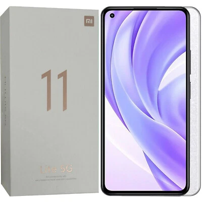 BNIB Xiaomi Mi 11 Lite 5G White 128GB + 8GB Dual-SIM Factory Unlocked OEM