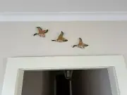 FLYING WALL DUCKS . RETRO DECORATION