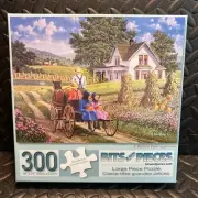 300 Piece John Sloane Art Puzzle " A Perfect Pair" Large Format New 18"x 24"