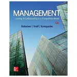 [全新現貨免運] MANAGEMENT LEADING&COLLABORATING 13E BATEMAN 管理學原文書